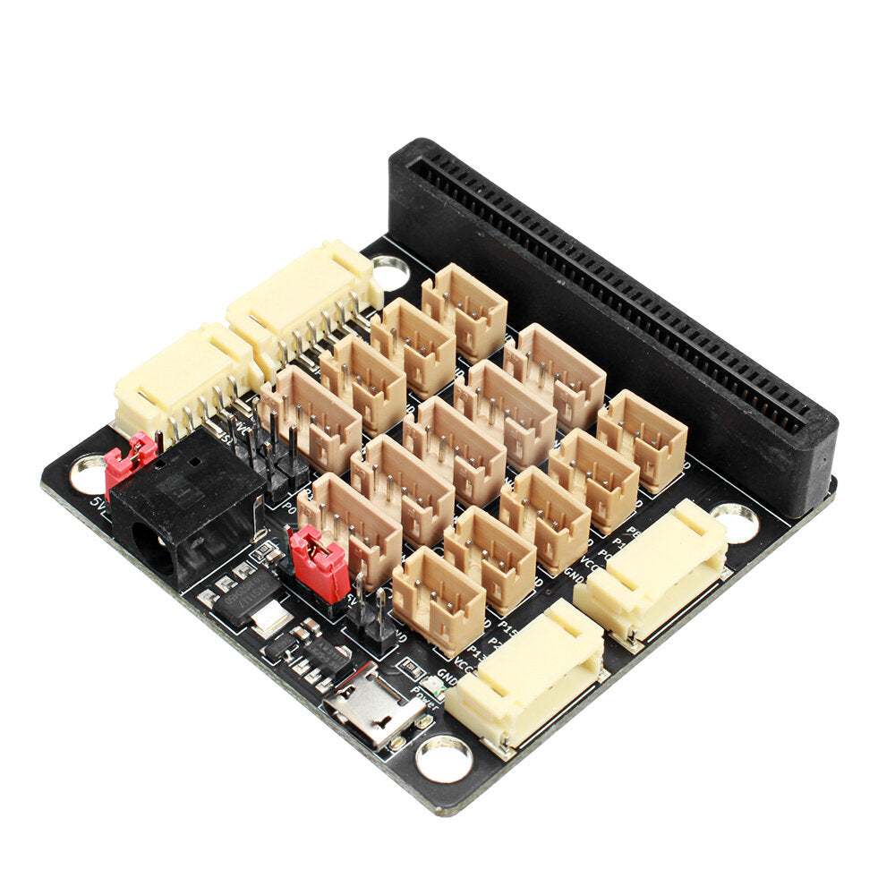 Emakefun DC5V Micro:bit V3.0 PH2.0 Sensor Expansion Board Micro USB Power Supply
