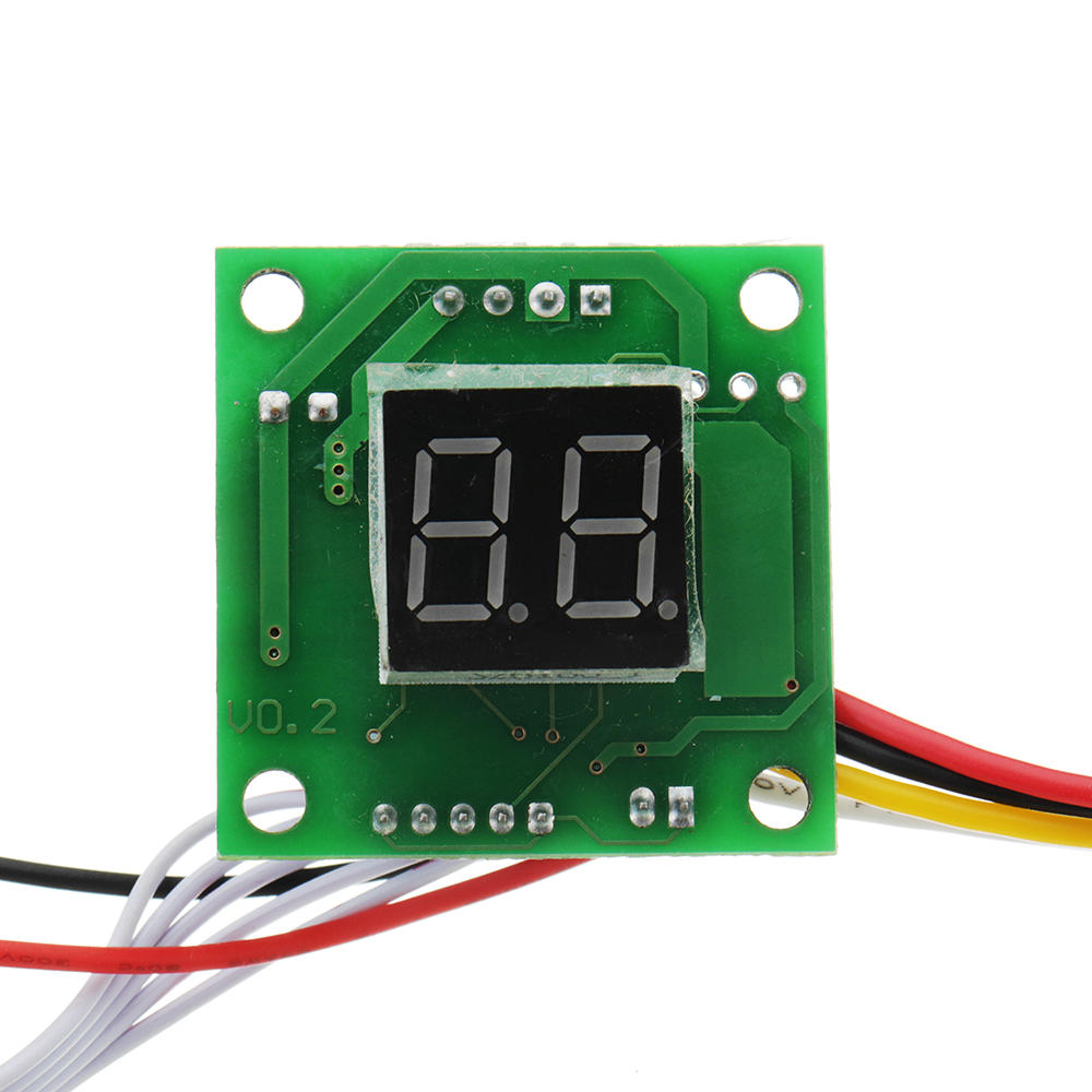 1803DT DC 12V LED Digital Display Timing PWM DC Motor Speed Controller