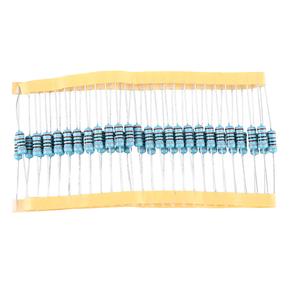 50pcs 1W Metal Film Resistor 1% 820K ohm