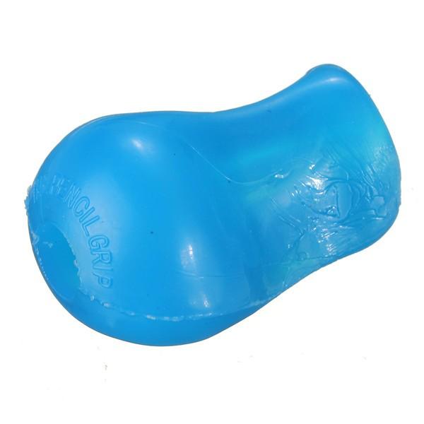 Soft Pen Holder Kids Ultra Pencil Pen Control Right Left Handed Holder Soft Silicone Grip Ambidextrous for Home School