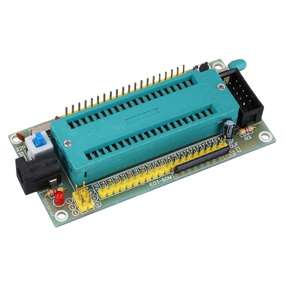 51 Single Chip Microcomputer Minimum System Board Learning Board Experiment 40P with Movable Seat Electronic Module