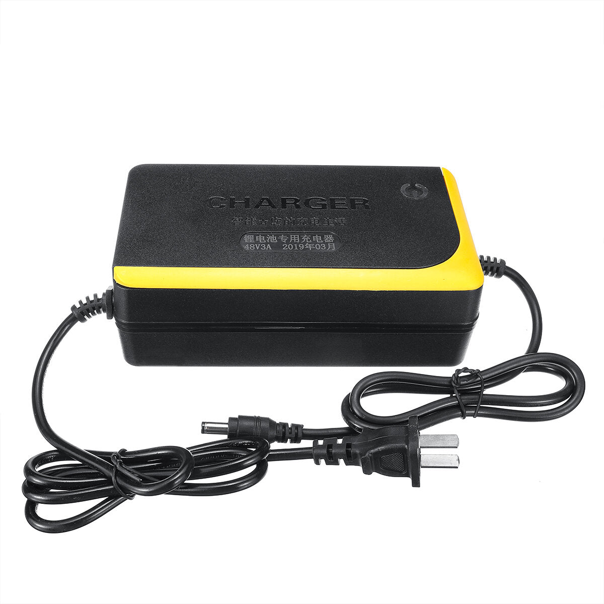 48V 3A Lithium Battery Charger For Skateboard Single-wheeled Electric Bicycle