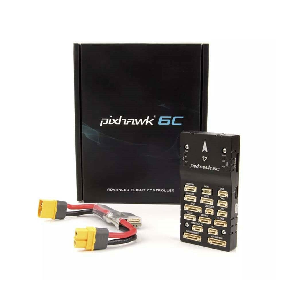 Holybro Pixhawk 6C Flight Controller Aluminum Case with PM02 V3 Power Module for RC Multi-Rotor Drone Model