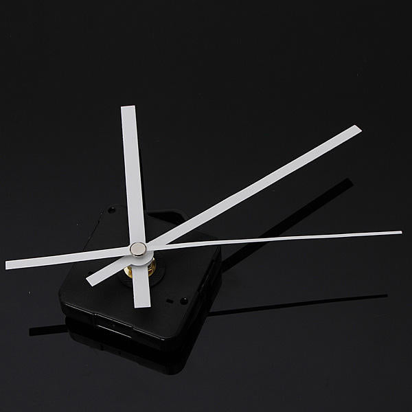 DIY White Hands Quartz Movement Mechanism Wall Clock