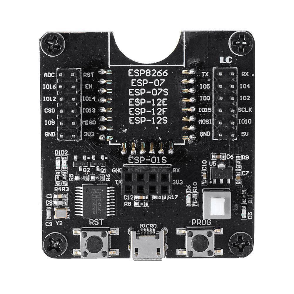 3PCS ESP8266 Test Board Burner Development Board WIFI Module For ESP-01 ESP-01S ESP-12E ESP-12F ESP-12S ESP-18T