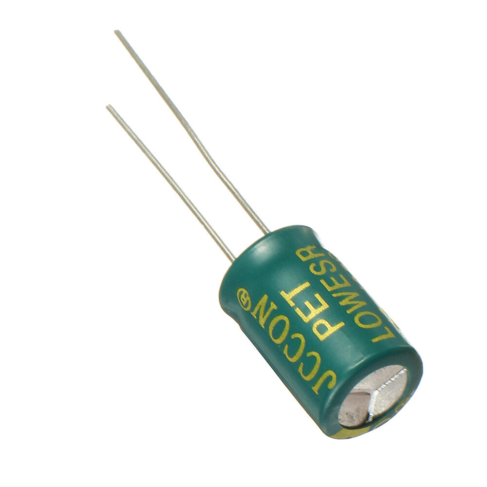 Geekcreit 50PCS 400V 6.8uf High Frequency Low Resistance Switching Power Supply Aluminum Electrolytic Capacitor 8mm*12mm with Box 400V 6.8F