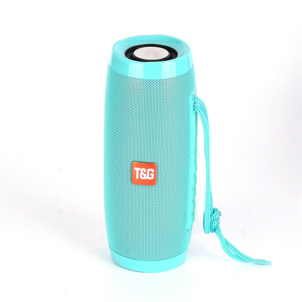 TG157 LED Portable Wireless bluetooth Speaker with LED Night Light Support TF Card FM Radio Boombox Built-in Mic