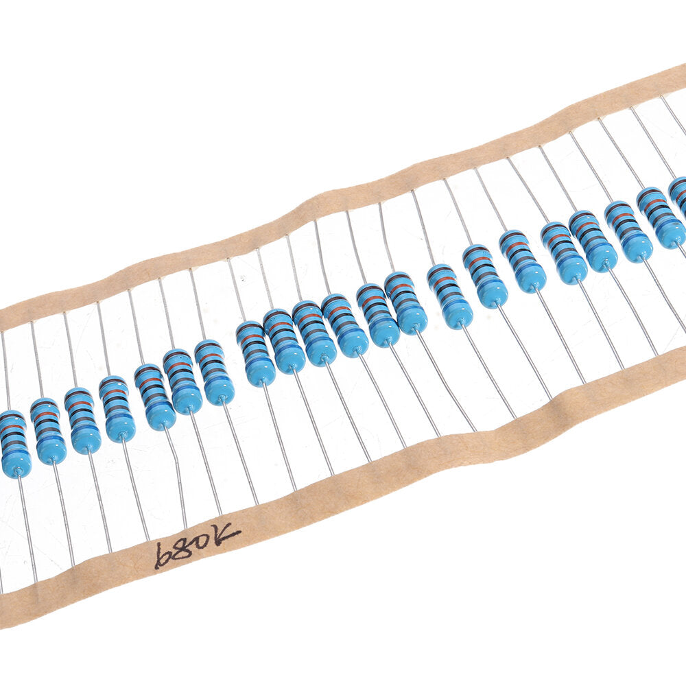 50pcs 1W 680KR Metal Film Resistor 1% 680K ohm Resistance