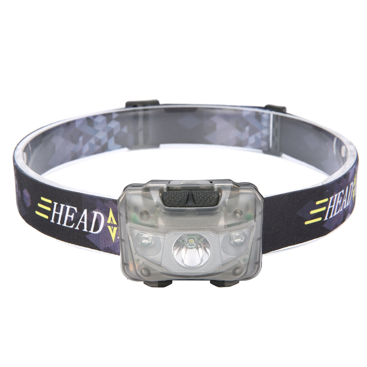 CAMTOA Headlight Led Headlamp Super Bright 5 Lighting Mode Headlight Adjustable 3 AAA Battery & Lantern Case Included IPX6 Waterproof Headlamp Super Bright Camp Trekking Bike