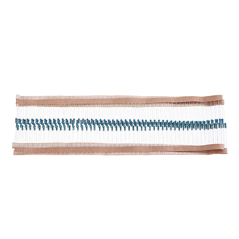 600pcs 1/4W 470 ohm Resistor +/- 1% ROHS1/4w 470R ohm Metal Film Resistors / 0.25W Watt Color Ring Resistance Carbon Film