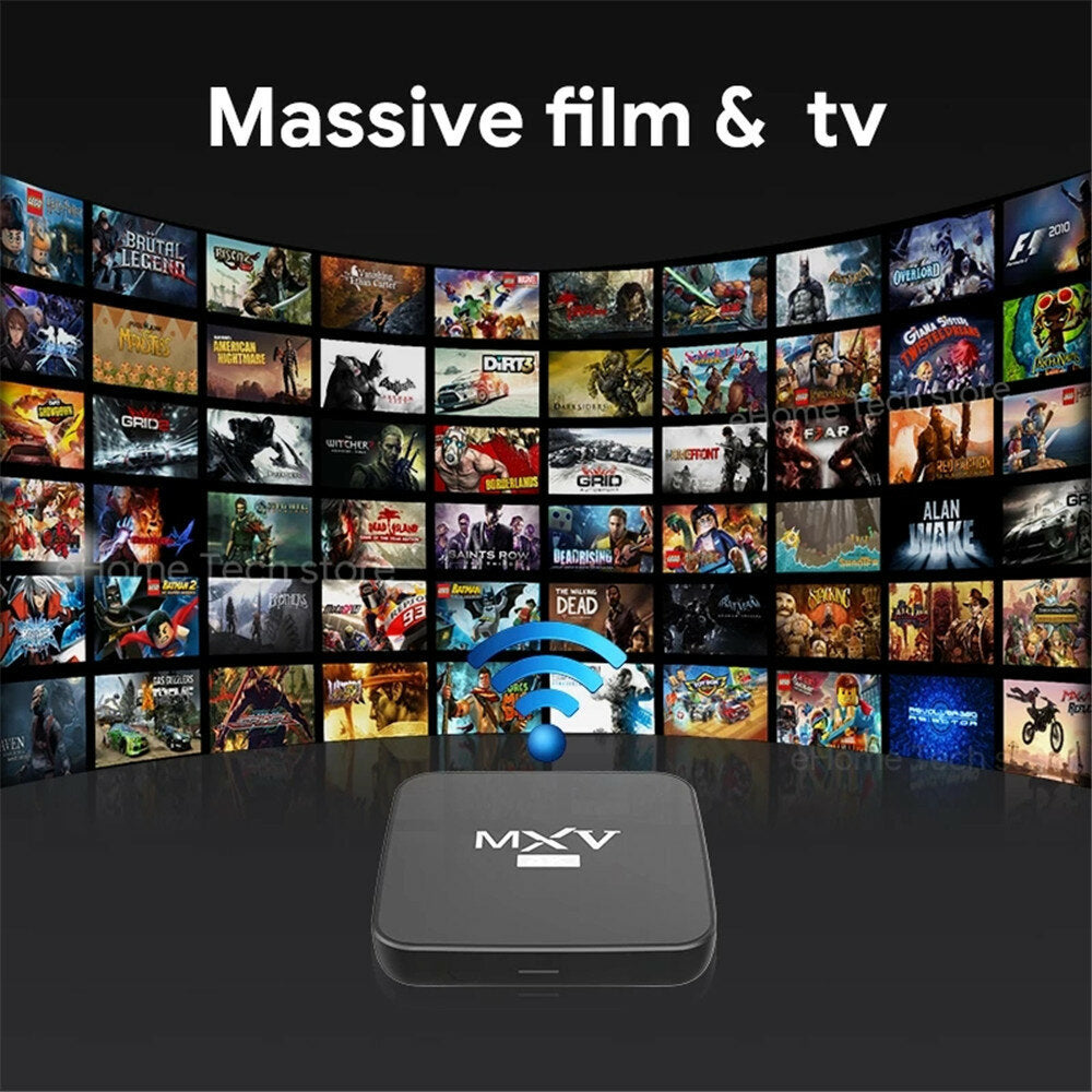MECOOL MXV Android 11.0 S905W2 Quad core Smart TV Box 2GB RAM 16GB ROM 2.4G 5G WIFI BT5.0 Set Top Box 4K Media Player