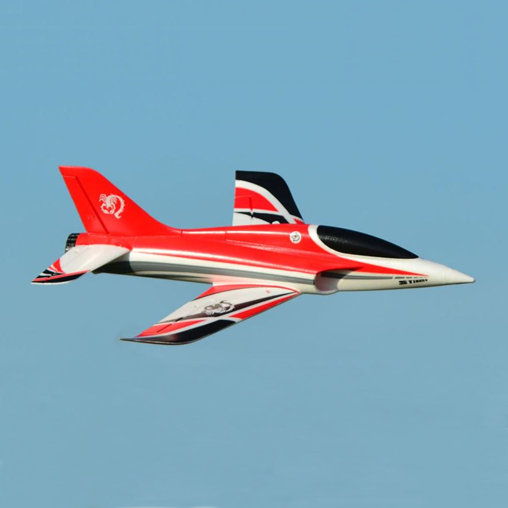 Freewing Stinger Red 64mm EDF Jet 700mm Wingspan EPO RC Airplane KIT/PNP