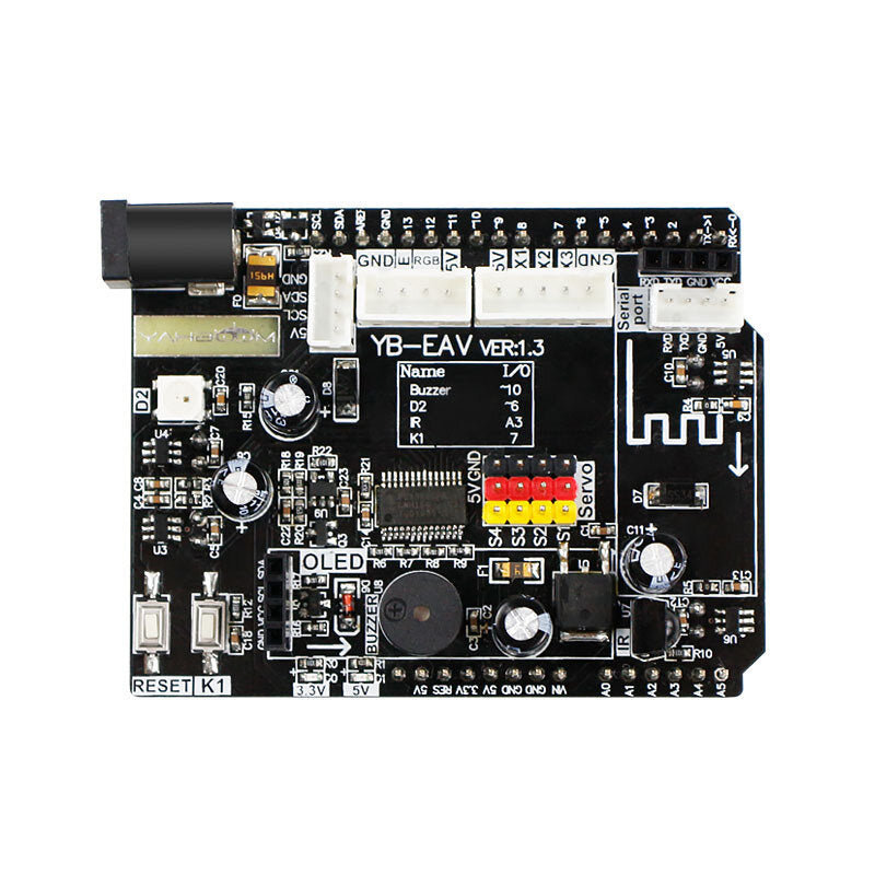 Yahboom UNO R3 Robot Drive Expansion Board Compatible with Arduino UNO Robot Drive Expansion Board