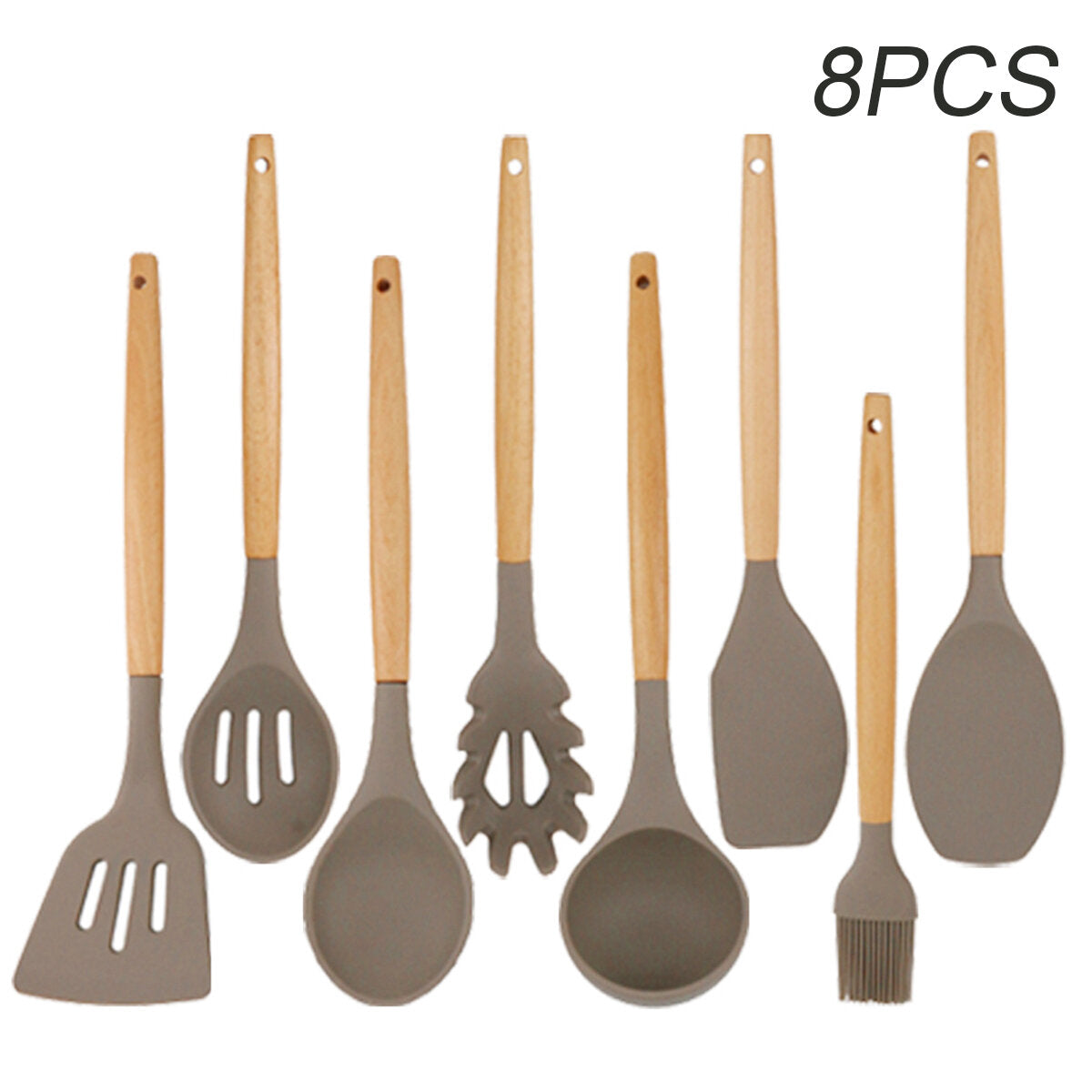 Kitchen Silicone Spatula Utensil Set Non-Stick for Cooking Kitchen Gadgets Tools