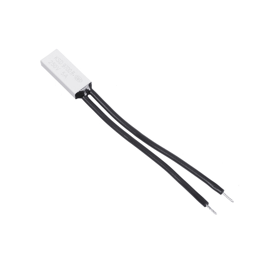Normal Open KSD9700 250V 5A 50 55 60 90 130 Plastic Thermostatic Temperature Sensor Switch NO