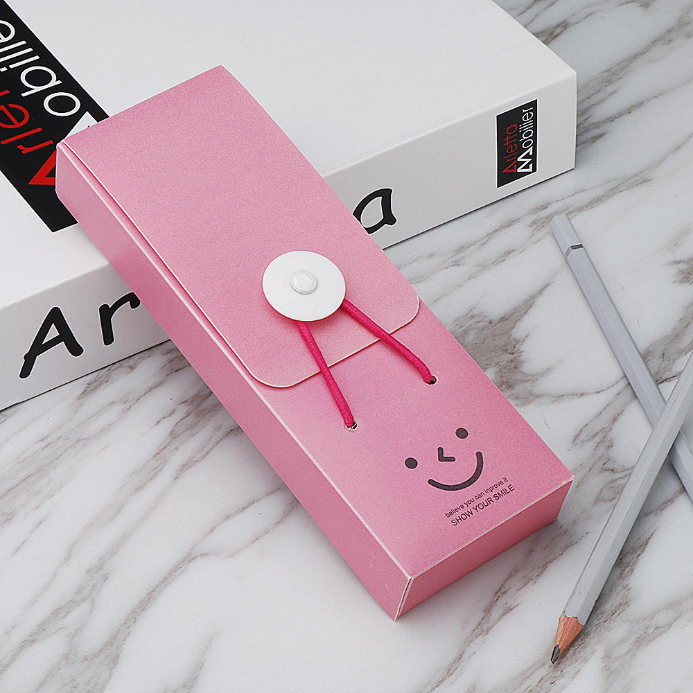 A1150 Candy Color Pencil Bag Case School Supplies Practical Stationery Gift Cute Large-capacity Pen Pencil Case
