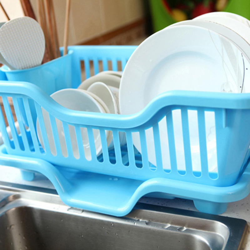 Multifunctional Drain Bow Rack Plastic Dishes Drainboard Free Disassembly Storage Drain Shelf