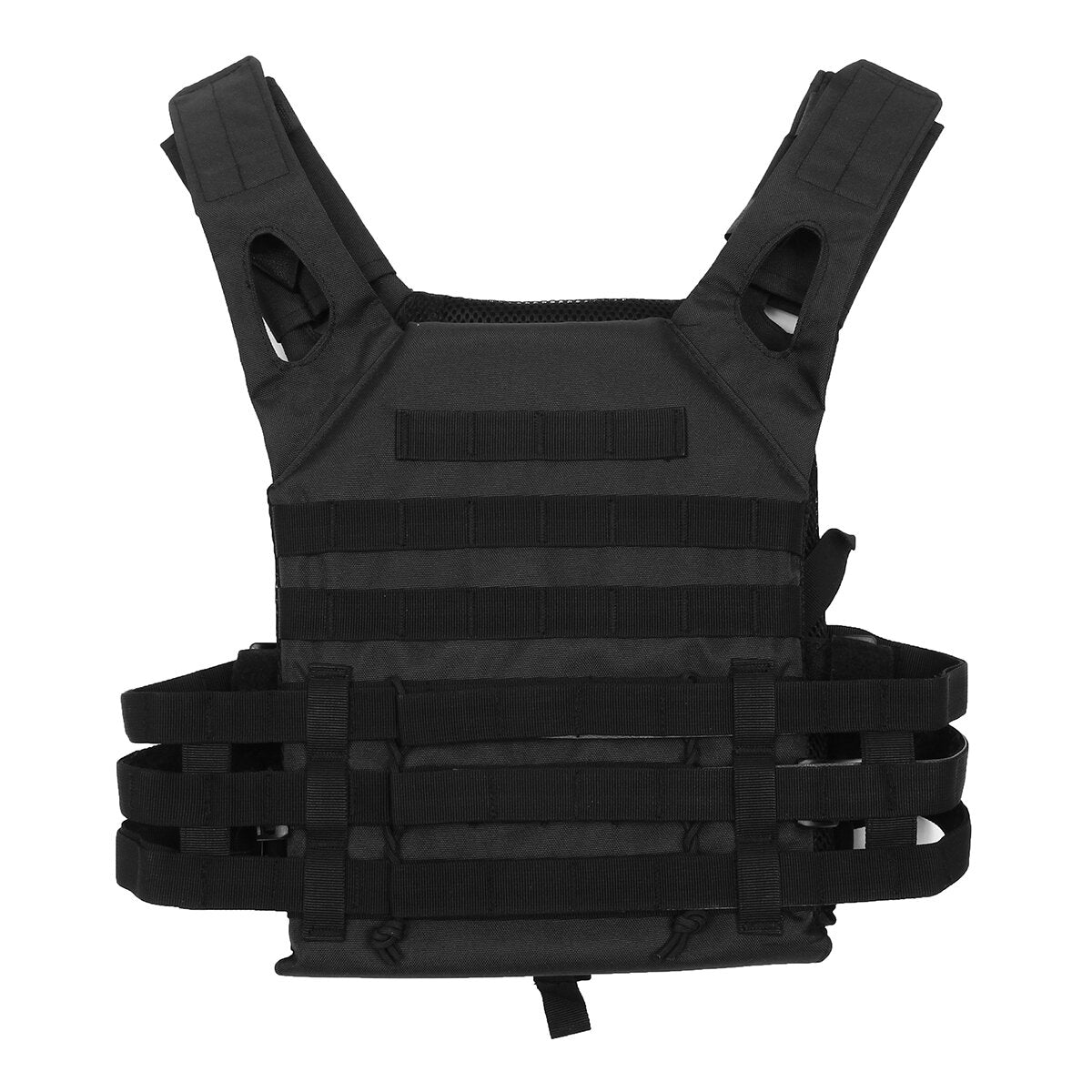 Outdoor Molle System Tactical Vest Ultra-Light Breathable Adjustable Armor Plate Vest with Pouches