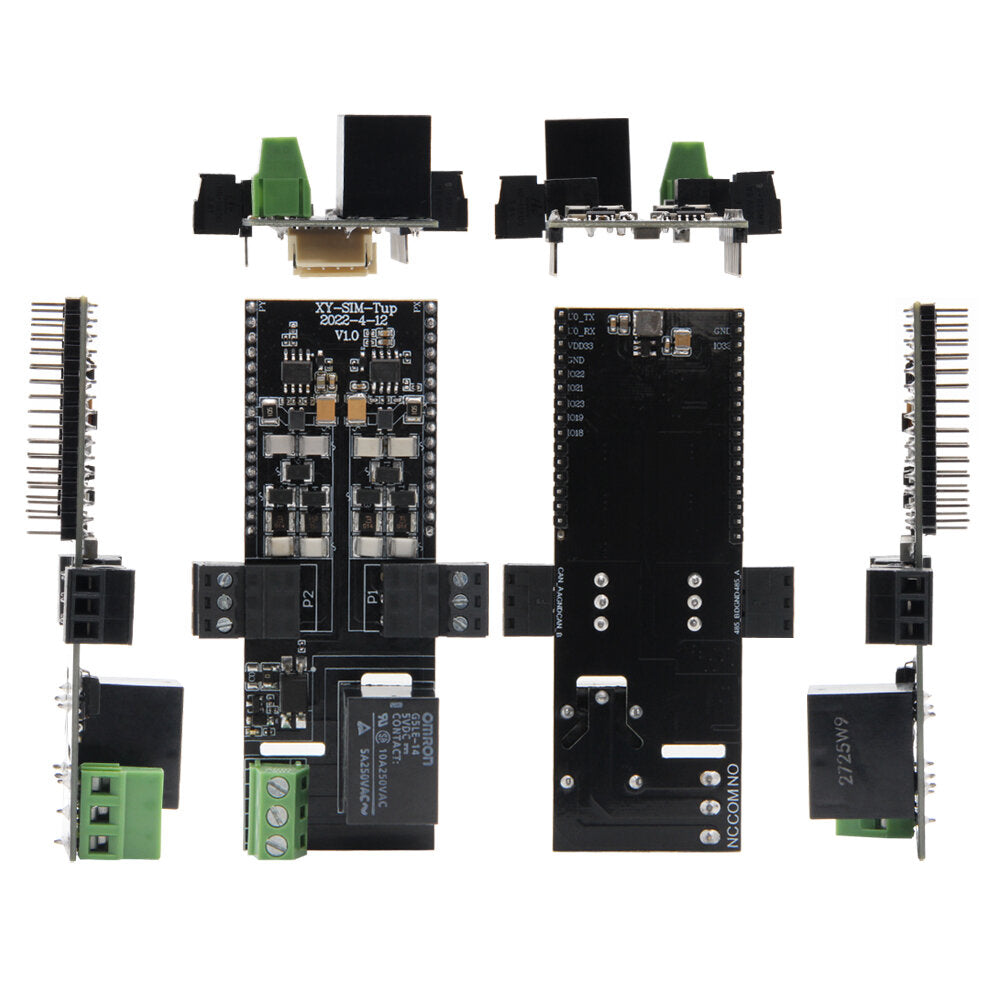 LILYGO T-SimHat CAN RS485 Relay 5V With Optocoupler Isolation Module T-SIM Series Expansion Development Board For Arduino