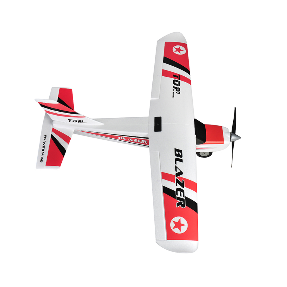 TOPRC HOBBY Blazer With Two Main Wing 1200mm/1280mm Wingspan EPO RC Airplane Trainer PNP/RTF