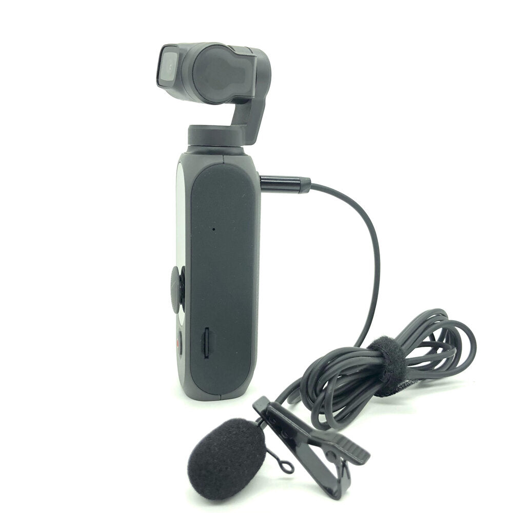 HTX Collar Microphone with Clip 3.5mm Plug 1.5 Meter for FIMI PALM 2/PRO