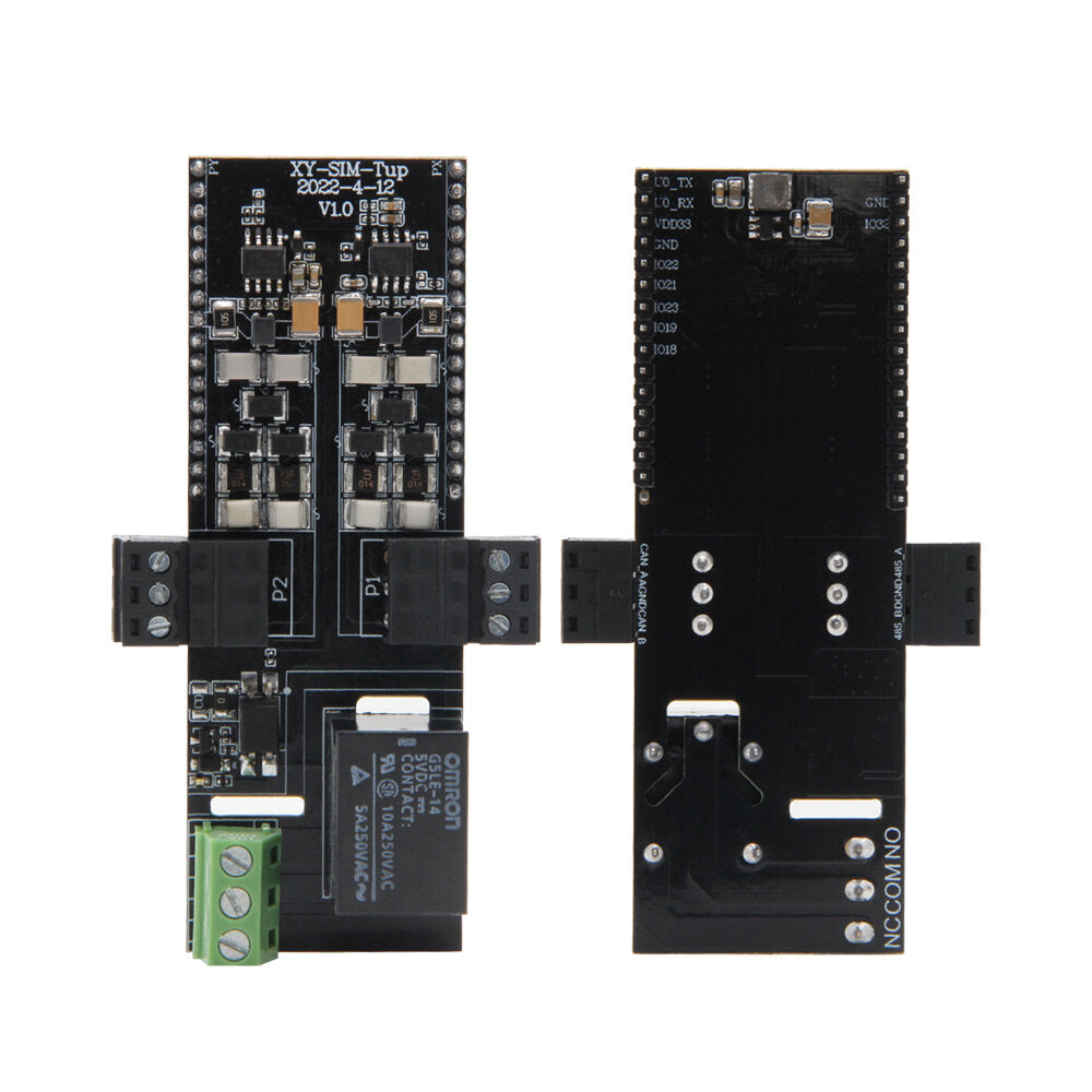 LILYGO T-SimHat CAN RS485 Relay 5V With Optocoupler Isolation Module T-SIM Series Expansion Development Board For Arduino