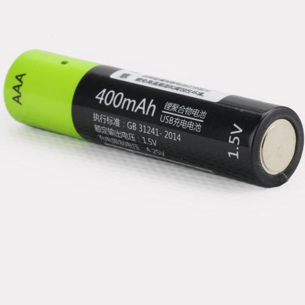 ZNTER S17 1.5V 400mAh USB Rechargeable AAA Lipo Battery