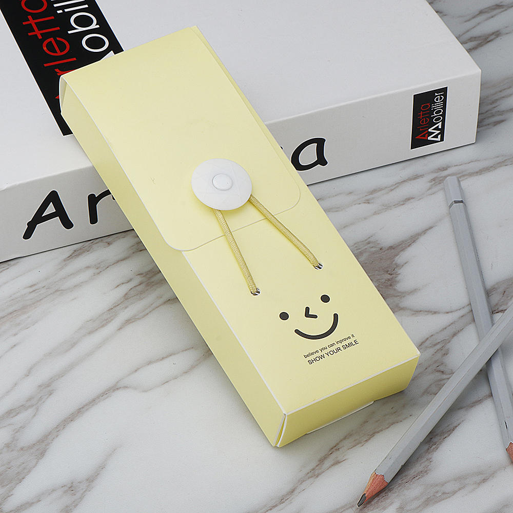 A1150 Candy Color Pencil Bag Case School Supplies Practical Stationery Gift Cute Large-capacity Pen Pencil Case