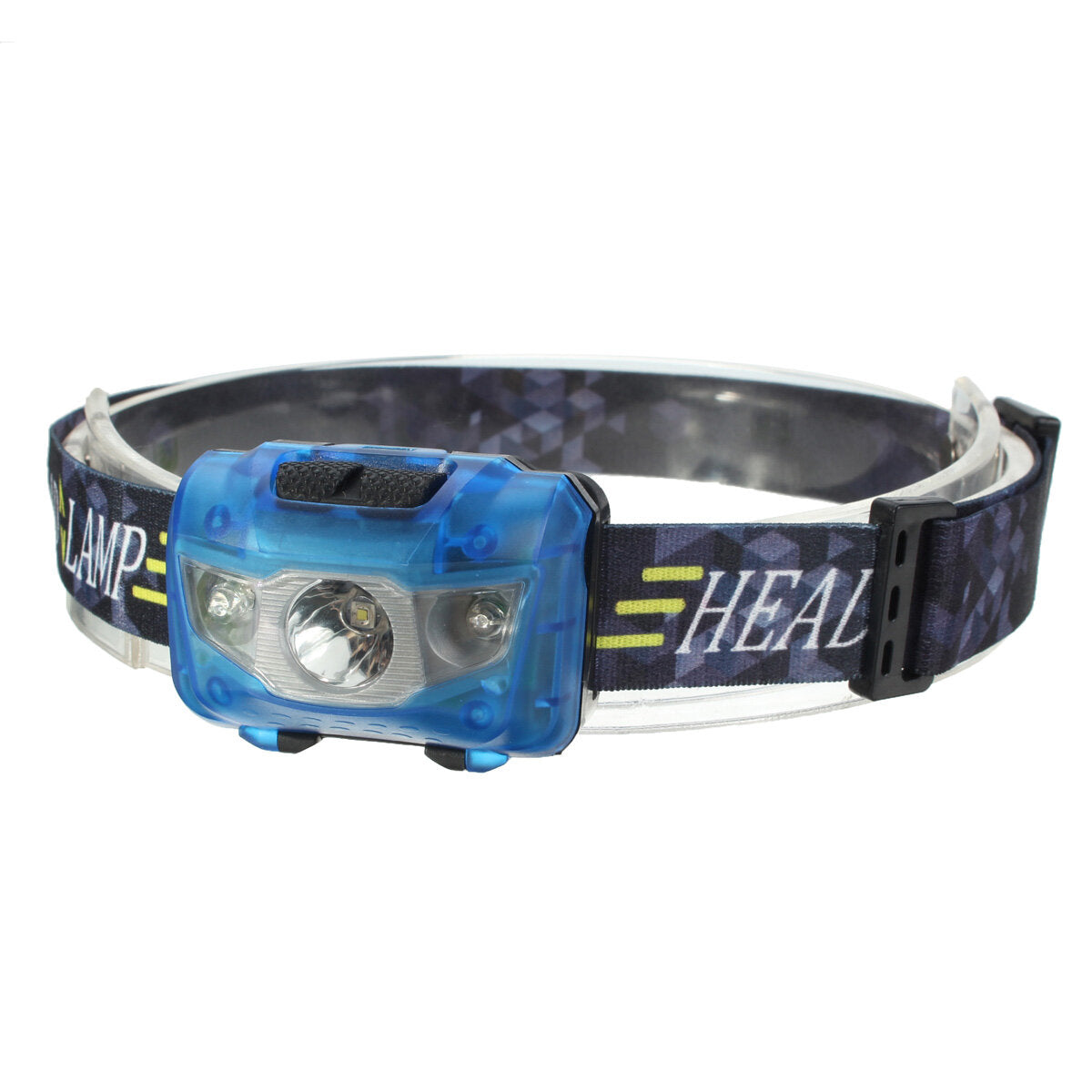 CAMTOA Headlight Led Headlamp Super Bright 5 Lighting Mode Headlight Adjustable 3 AAA Battery & Lantern Case Included IPX6 Waterproof Headlamp Super Bright Camp Trekking Bike