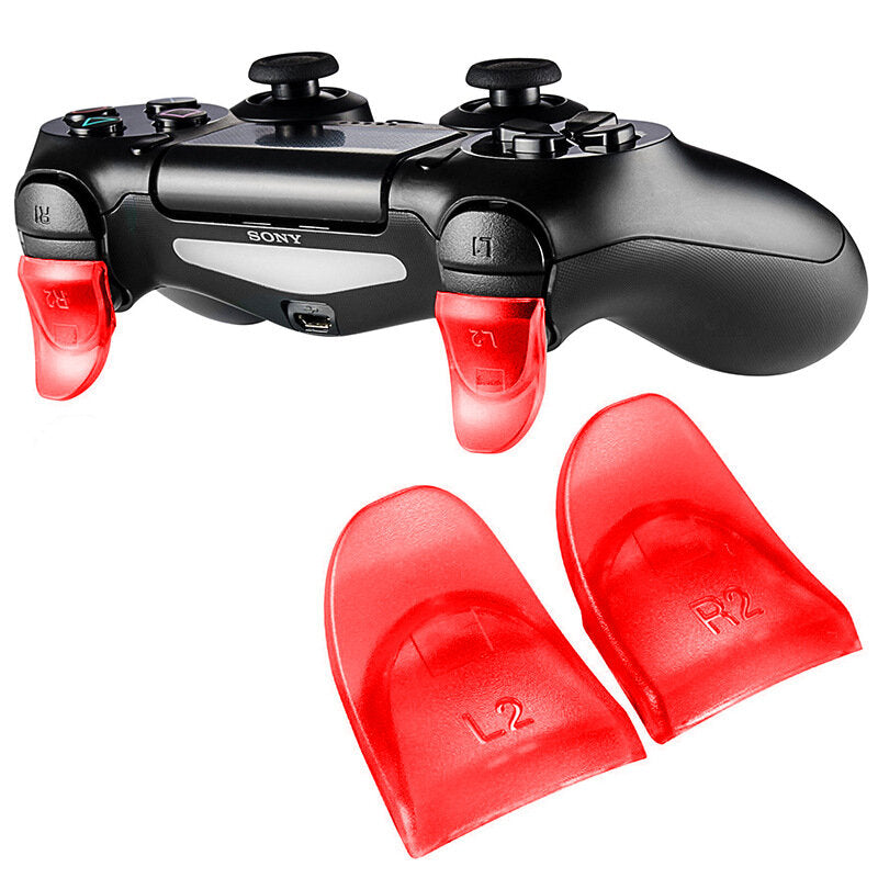 DATA FROG 1 Pairs L2 R2 Buttons Trigger Extenders Gamepad Pad for PlayStation 4 PS4/PS4 Slim/Pro Game Controller Accessories