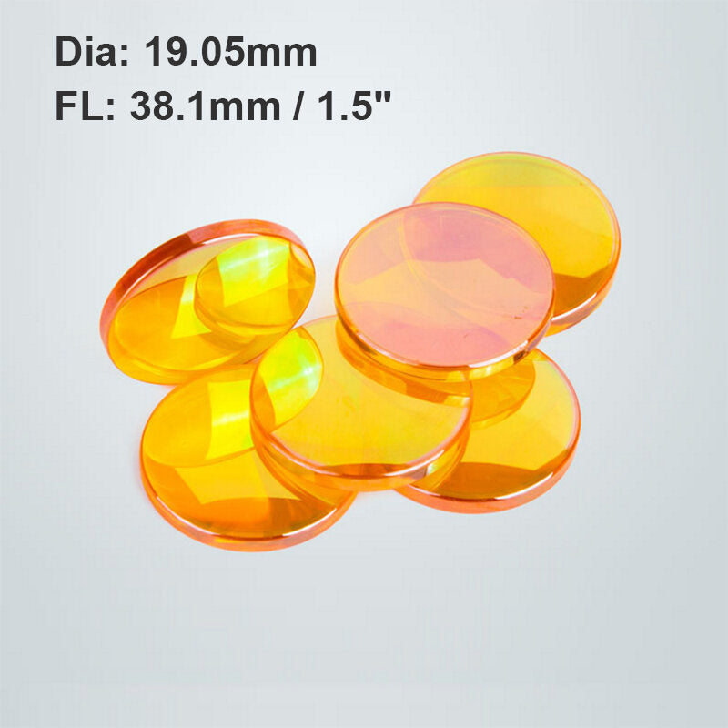19.05mm Dia ZnSe Focus Lens for CO2 Laser Engraver/Cutter Cutting Machine FL 1.5/2/2.5/3/4/5