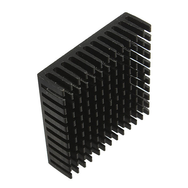 30pcs 40 x 40 x 11mm Aluminum HeatSink Heat Sink Cooling For Chip IC LED Transistor
