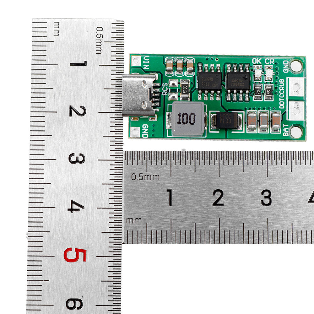 DDTCCRUB 2S/3S/4S 1-4A Battery Charger Module Step Up Boost Li-Polymer Li-ion Module Lithium Battery Charger Board Circuit Protection