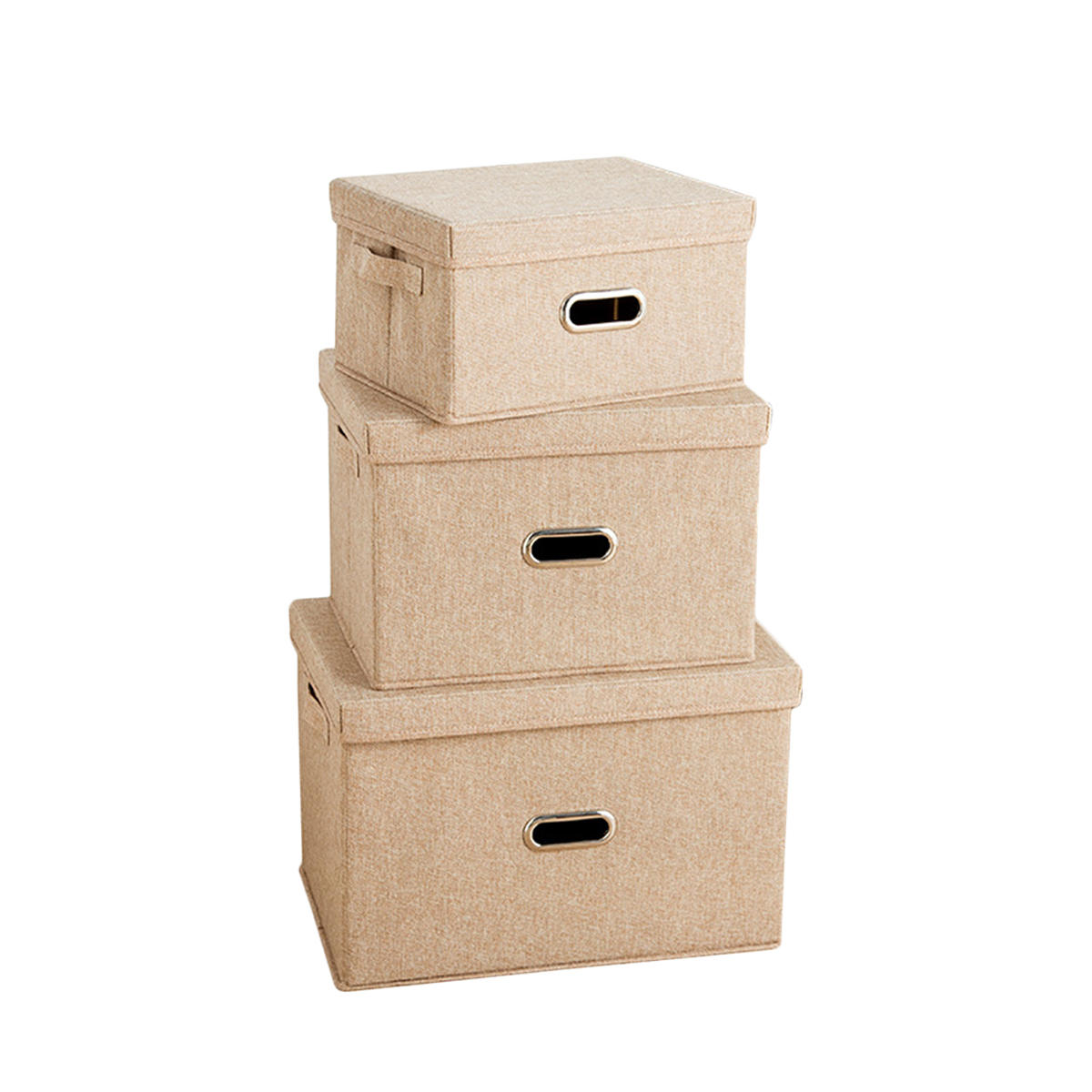 Folding Square Clothes Storage Bag Fabric Cube Drawer Organizer Cloth Basket Bag