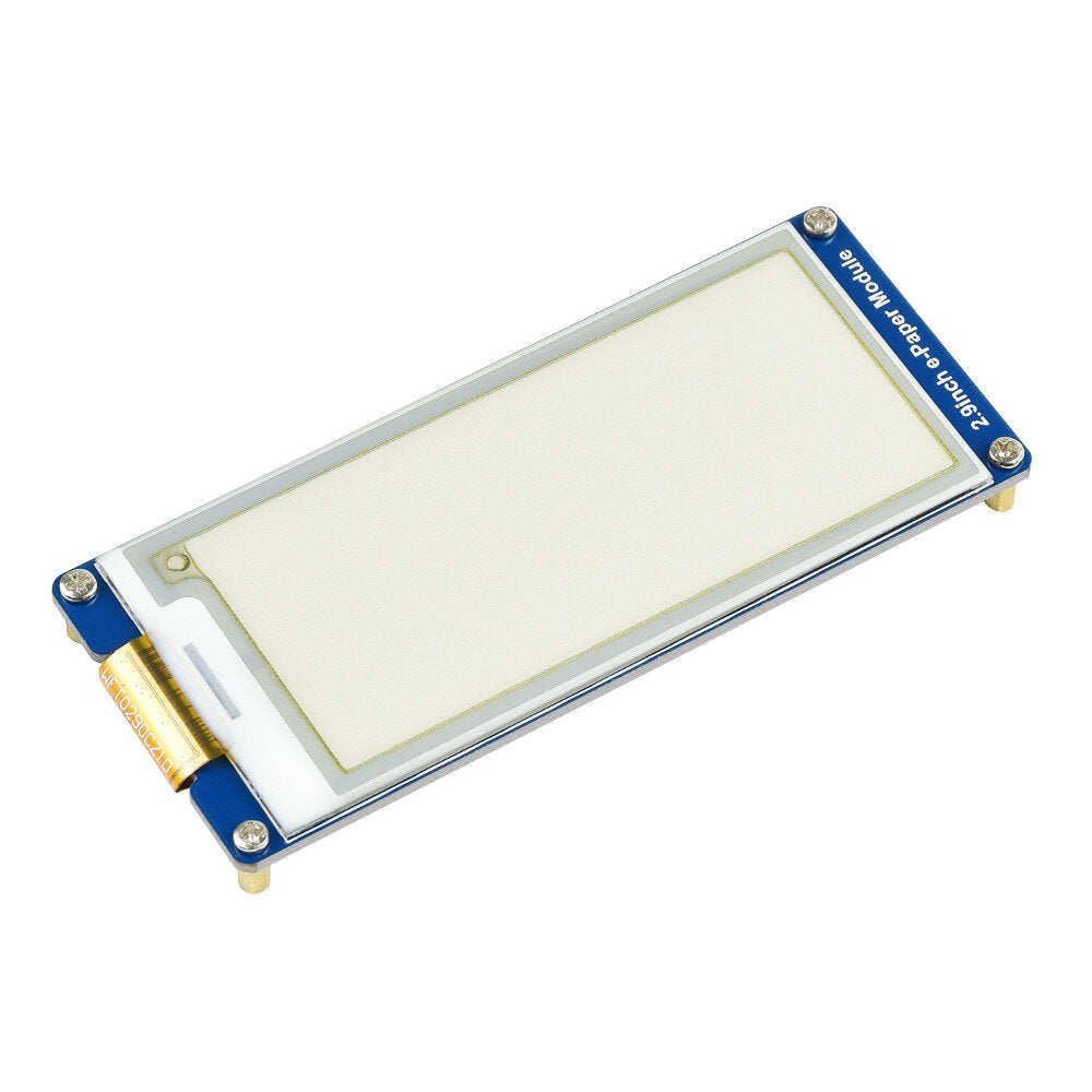 Waveshare 2.9 Inch ink Screen E-Ink Display 296128 Resolution Black Yellow White Three-color E-paper Module