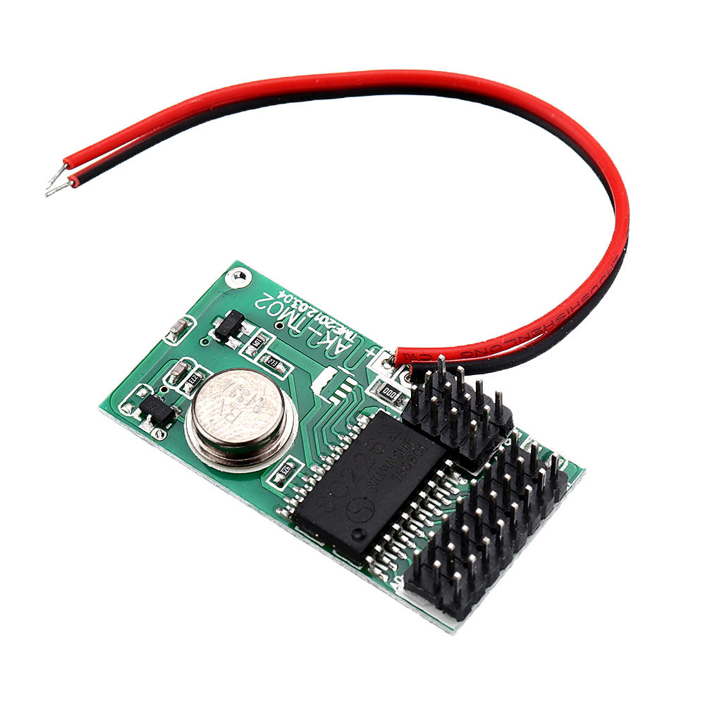 DC5-12V With Coded Wireless Transmitter Module 433MHz Remote Control
