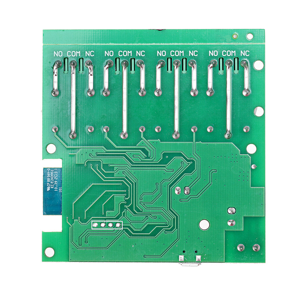 EACHEN Tuya 433RF WiFi 4-way Relay Module Momentary/Self-lock/Interlock Switch Module with Remote Control