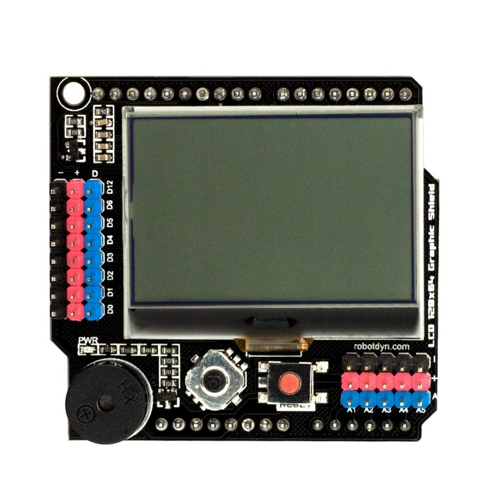 Robotdyn Graphic LCD 128x64 Display Board + Buzzer Shield