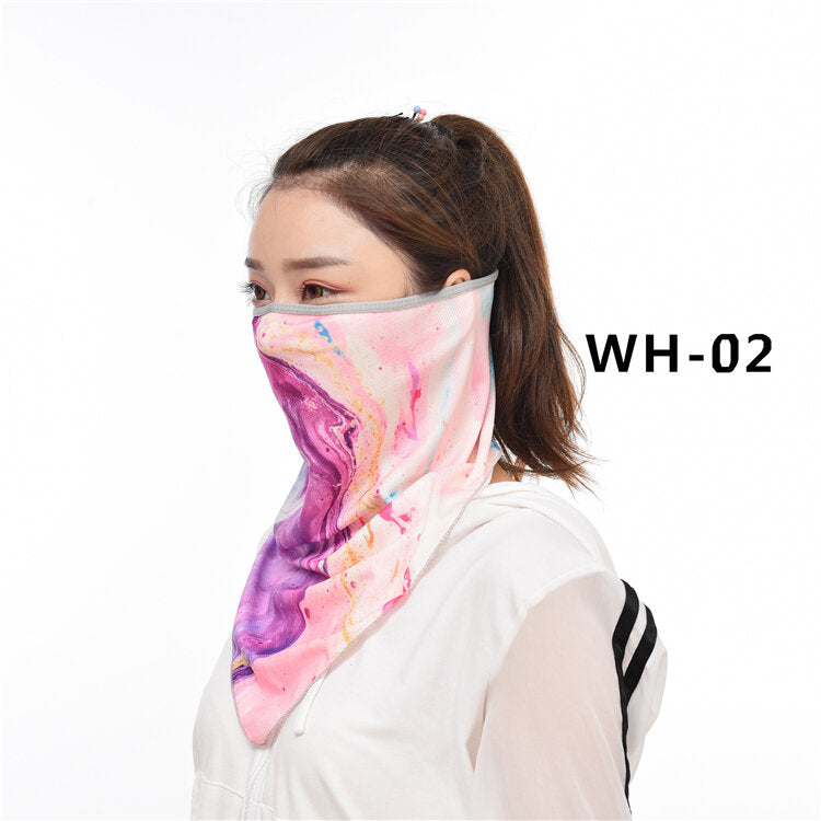 Face Mask Headbrand Women Hat For Motorcycle Riding Skiing Running