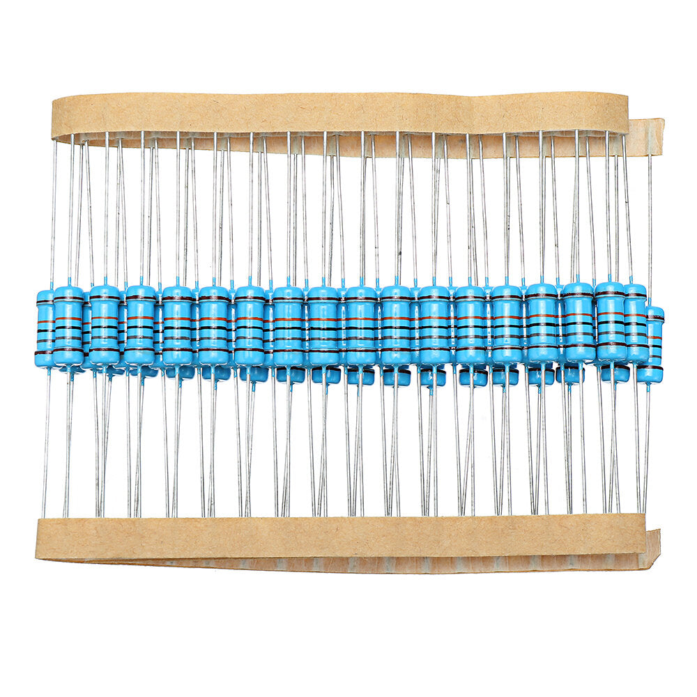 50pcs 1W 180KR Metal Film Resistor 1% 180K ohm Resistance