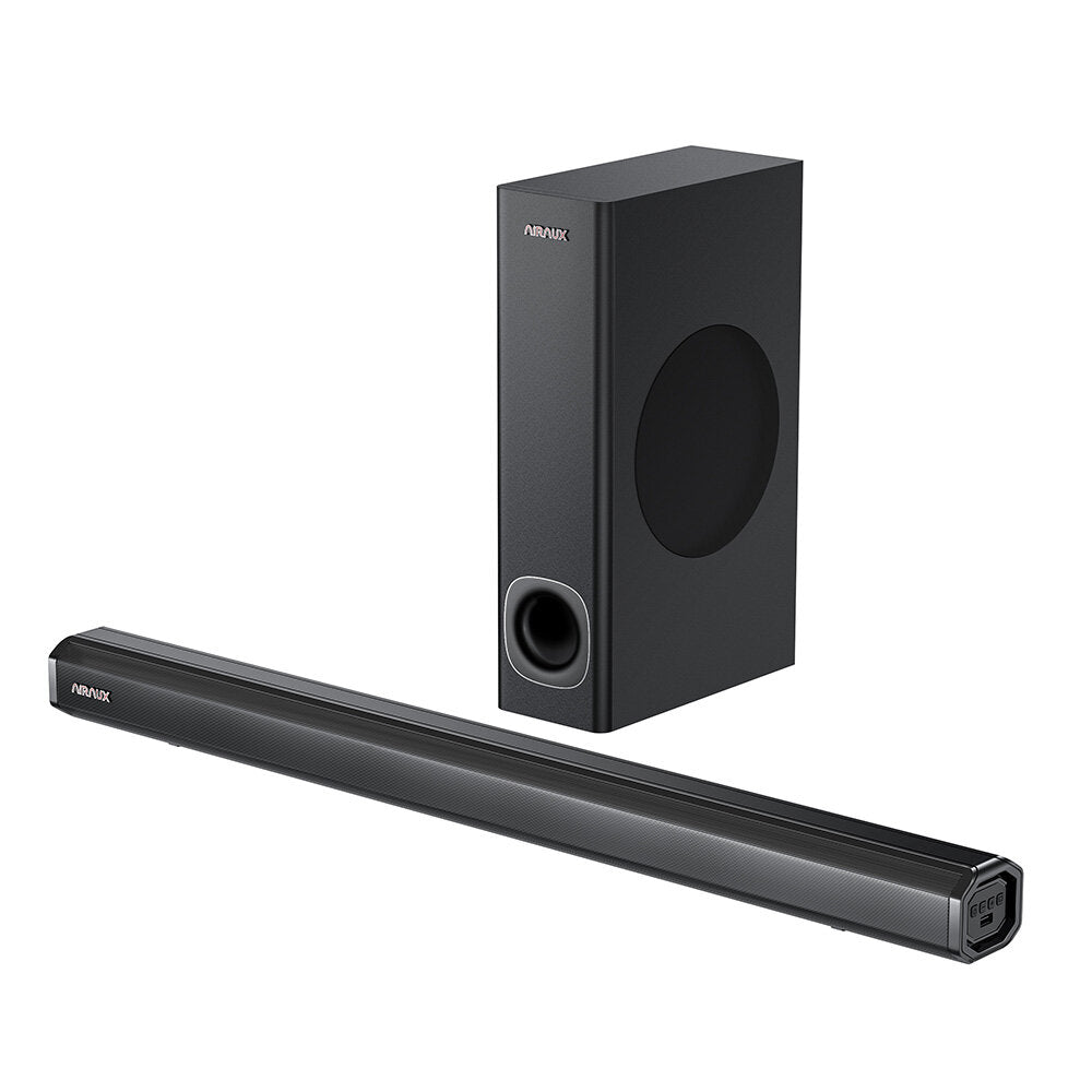 AirAux AA-SAR2 80W bluetooth Soundbar TV Bar 2.1 Channel Bass Subwoofer 3D EQ HDMI COA AUX USB Remote Control Home Theater Speaker