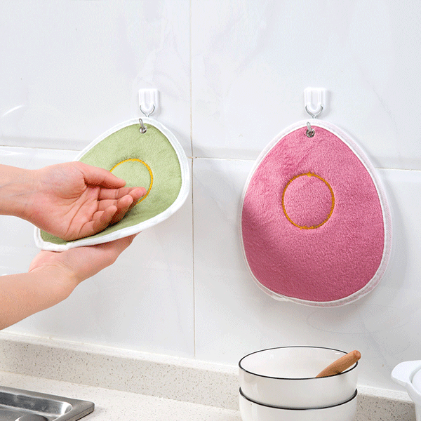 KC-CS11 Hang Thickness Bibulous Dishcloth Heat Resistant Coaster Dry Hand Dish Cleaning Towel