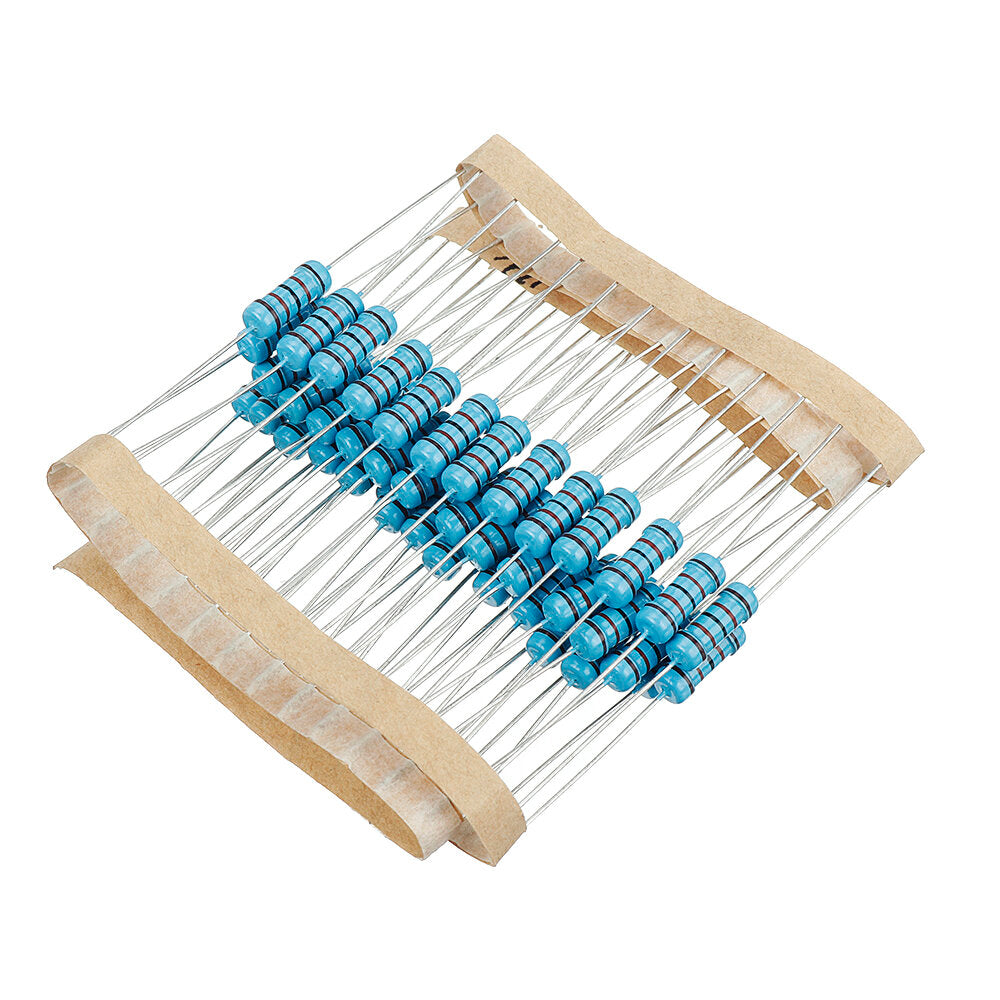 50pcs 1W 12000 Metal Film Resistor Resistance 1% 12K Ohm Resistor