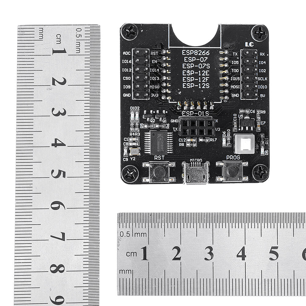 3PCS ESP8266 Test Board Burner Development Board WIFI Module For ESP-01 ESP-01S ESP-12E ESP-12F ESP-12S ESP-18T