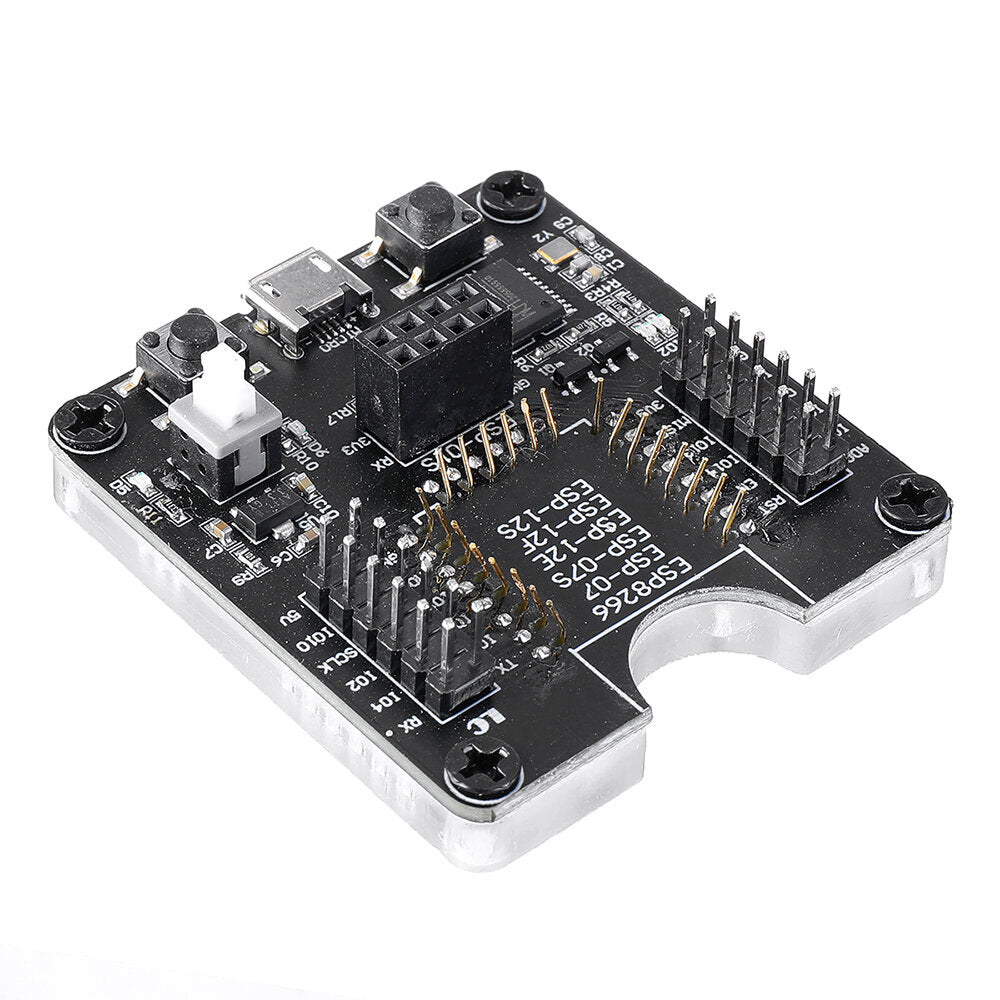 3PCS ESP8266 Test Board Burner Development Board WIFI Module For ESP-01 ESP-01S ESP-12E ESP-12F ESP-12S ESP-18T