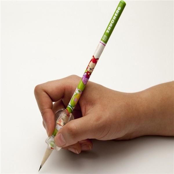 Soft Pen Holder Kids Ultra Pencil Pen Control Right Left Handed Holder Soft Silicone Grip Ambidextrous for Home School