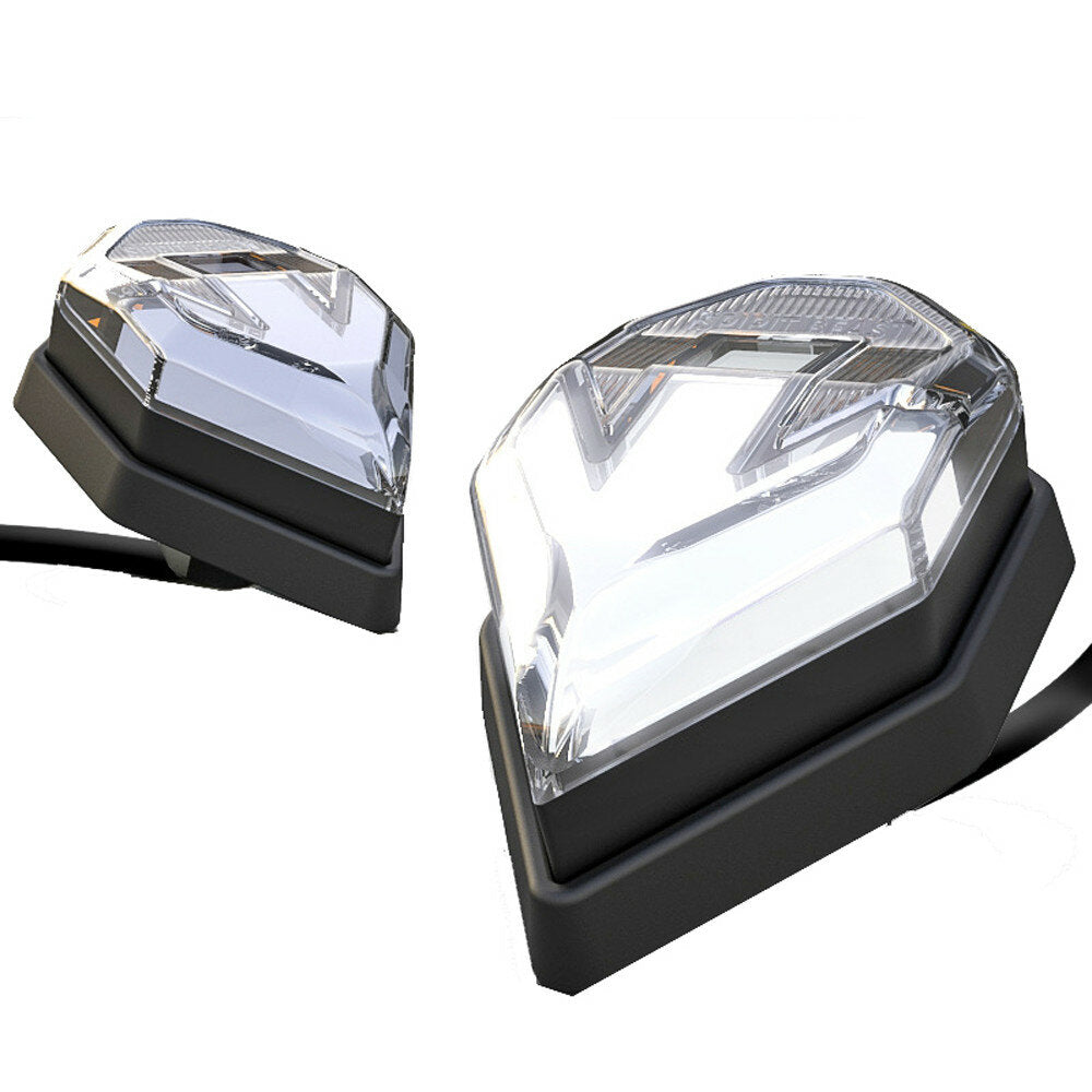 Spirit Beast Pair 12V 1.5W Waterproof LED Motorcycle Turn Warning Daytime Running Lights