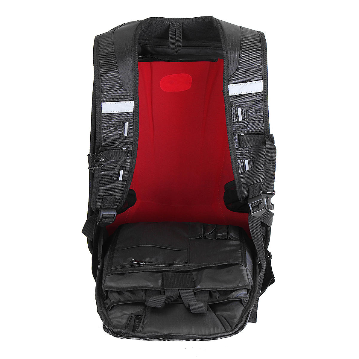Motorcycle Helmet Backpack Motocross Riding Racing Storage Bag Carbon Fiber