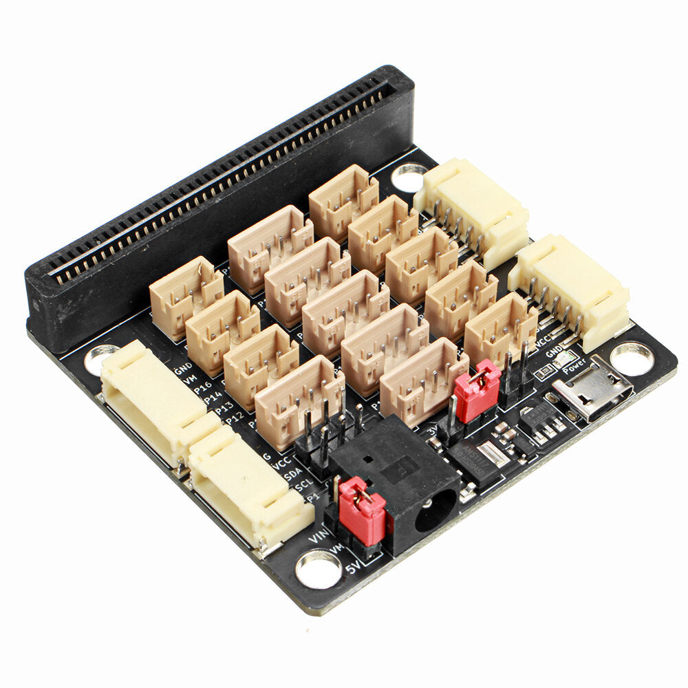 Emakefun DC5V Micro:bit V3.0 PH2.0 Sensor Expansion Board Micro USB Power Supply
