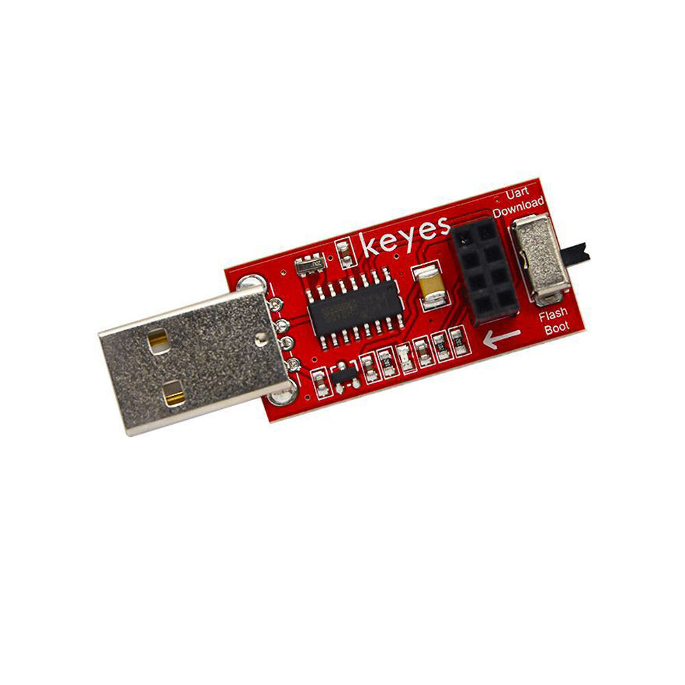 ESP8266 Downloader Serial WIFI Module ESP-01 ESP-01S Firmware Burning Test